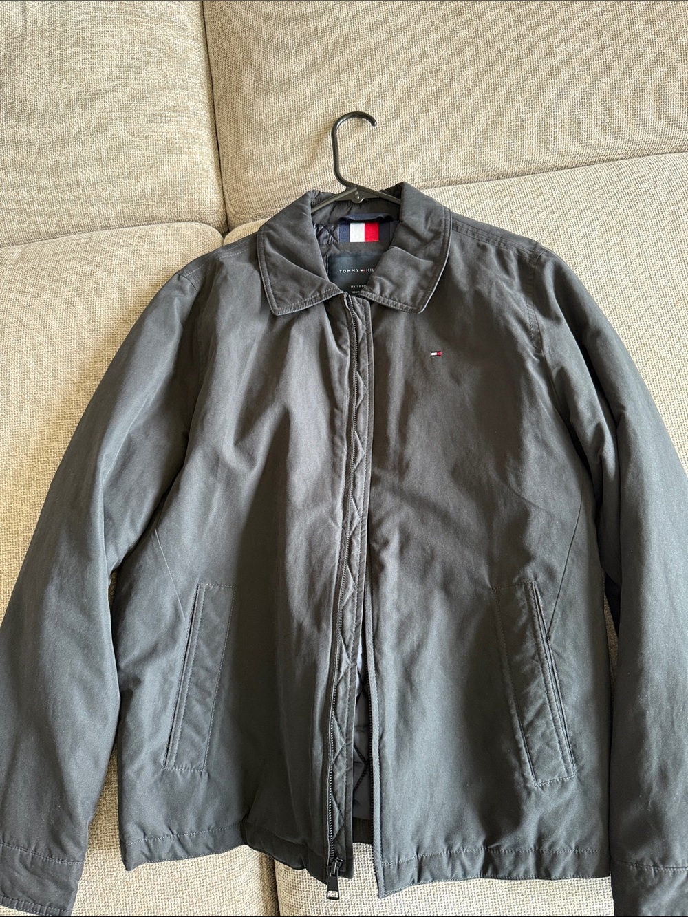Tommy Hilfiger Men's Black Lightweight Jacket